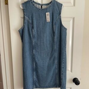 Abercrombie & Fitch Blue Denim Mini Dress